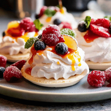 Christmas Mini Pavlovas 2 1