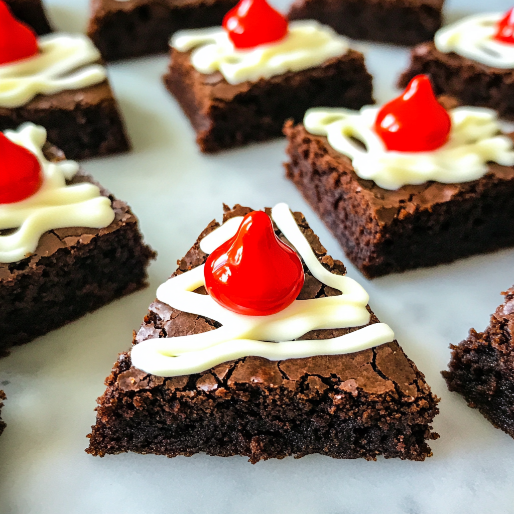 Christmas Tree Brownies 24 Christmas Tree Brownies