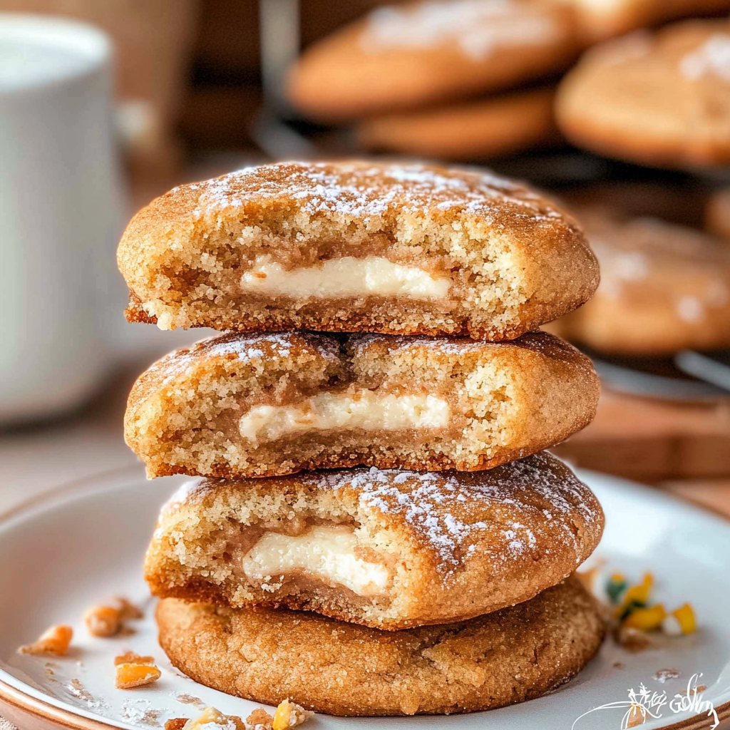 Churro Cheesecake Cookies