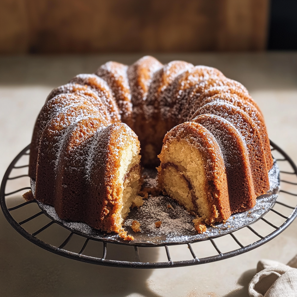 Cinnamon Swirl Bundt Cake