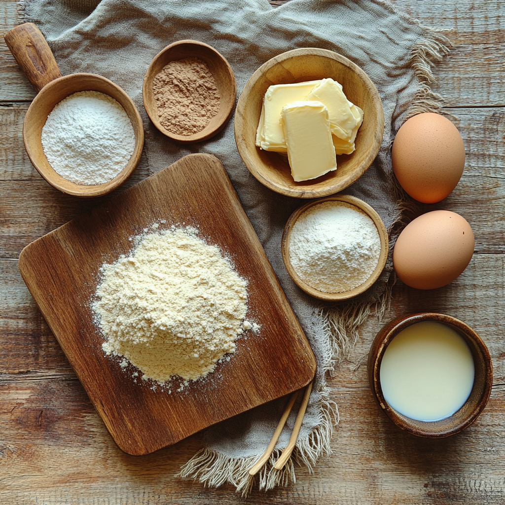 Cinnamon Swirl Bundt Cake ingredients