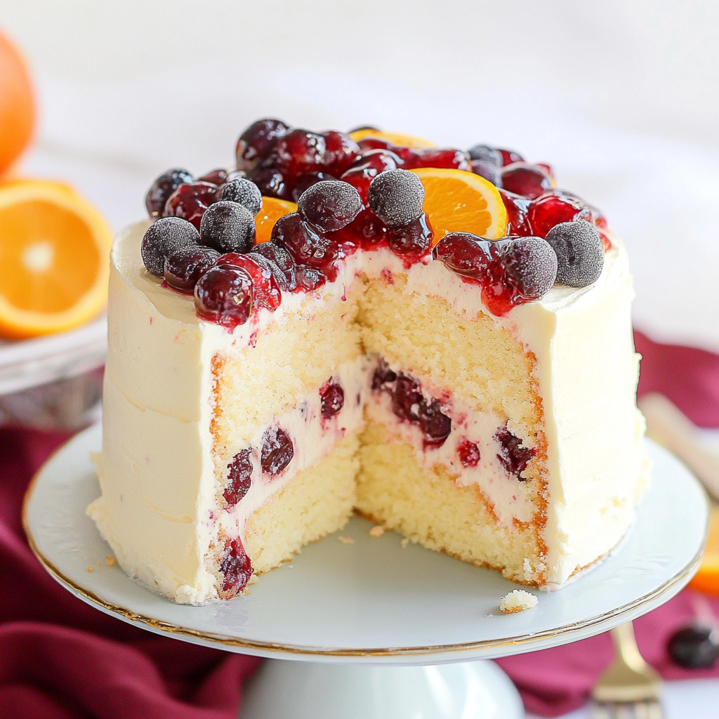 Cranberry Orange Cake