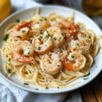 Creamy Shrimp Scampi Pasta 1