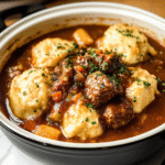 Crockpot Beef Stew with Dumplings 1