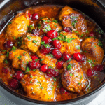 Crockpot Cranberry Apricot Chicken 1