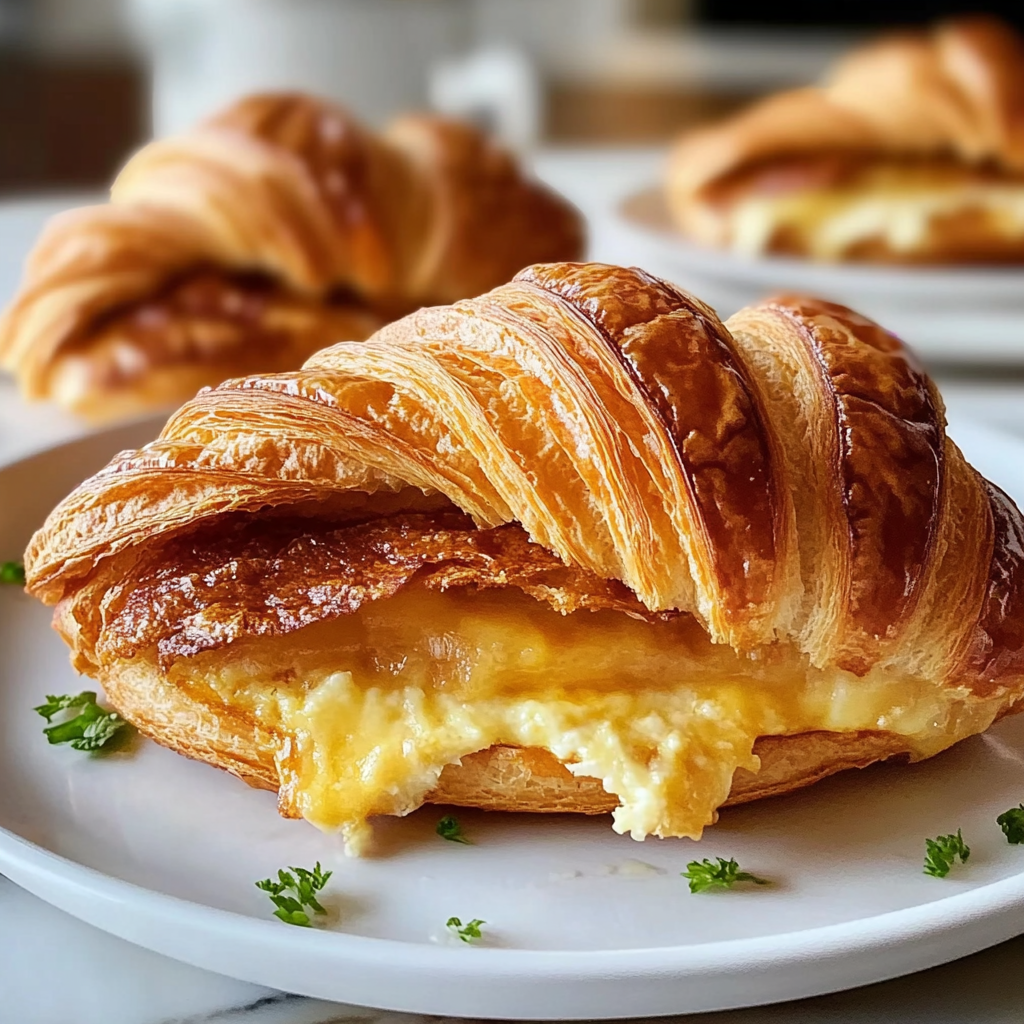 Croissant Breakfast Sandwiches 1