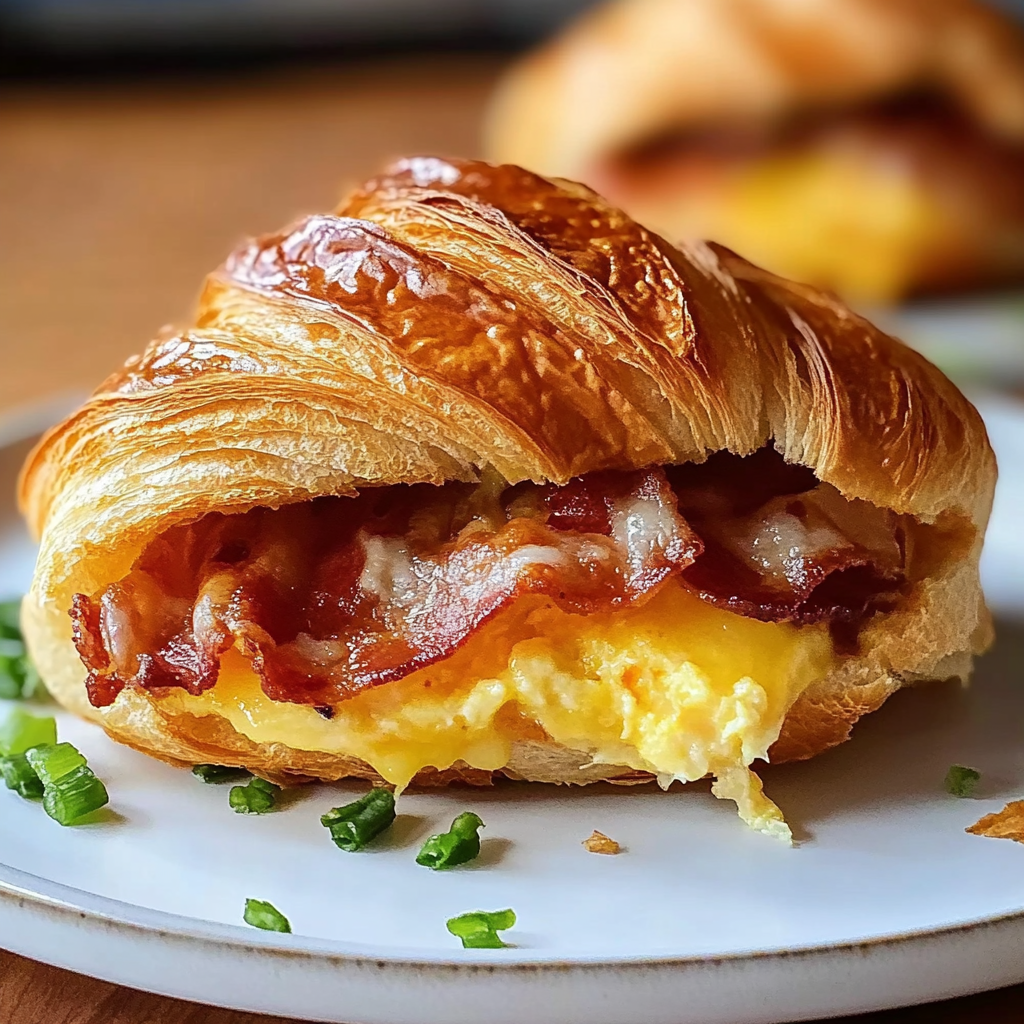 Croissant Breakfast Sandwiches 21 Croissant Breakfast Sandwiches