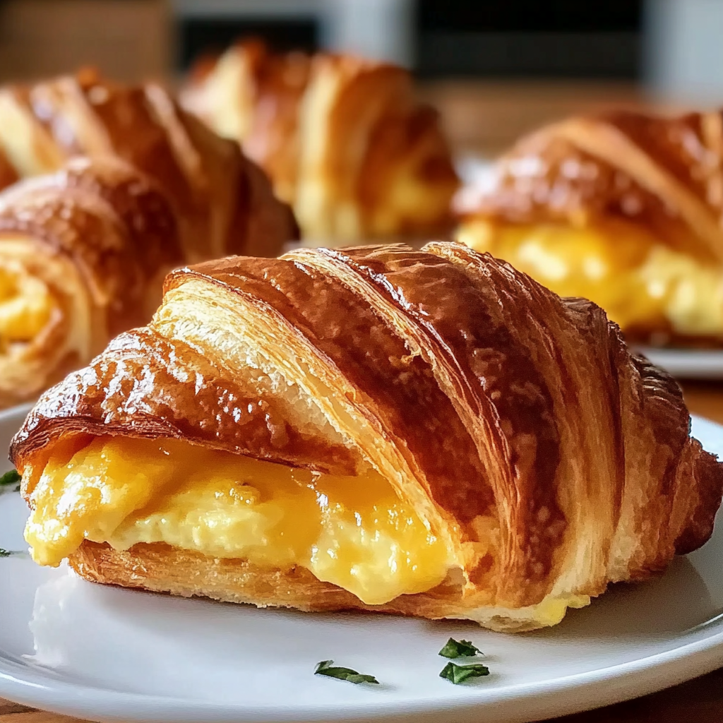 Croissant Breakfast Sandwiches 22 Croissant Breakfast Sandwiches