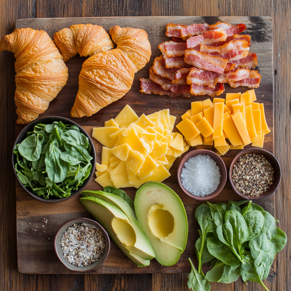 Croissant Breakfast Sandwiches 20 Croissant Breakfast Sandwiches ingredients