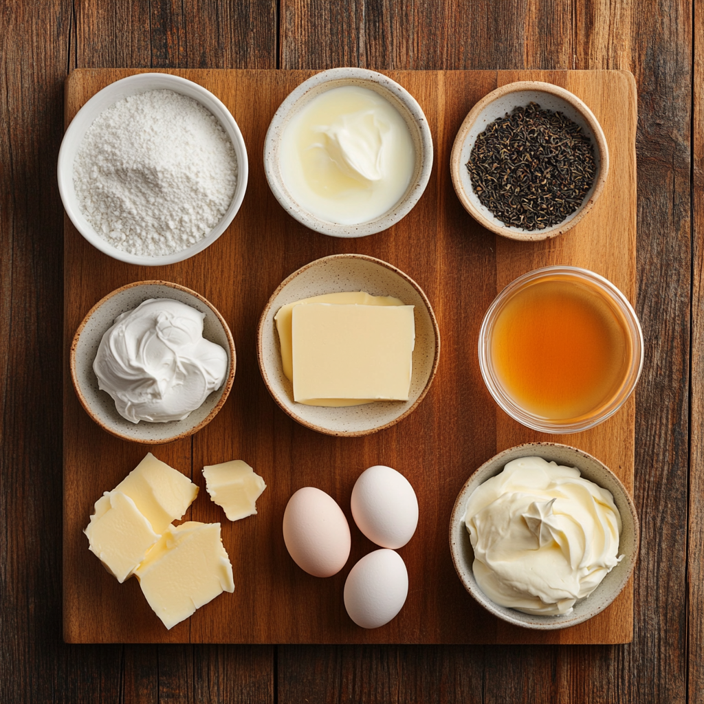 Earl Grey Basque Cheesecake 19 Earl Grey Basque Cheesecake ingredients