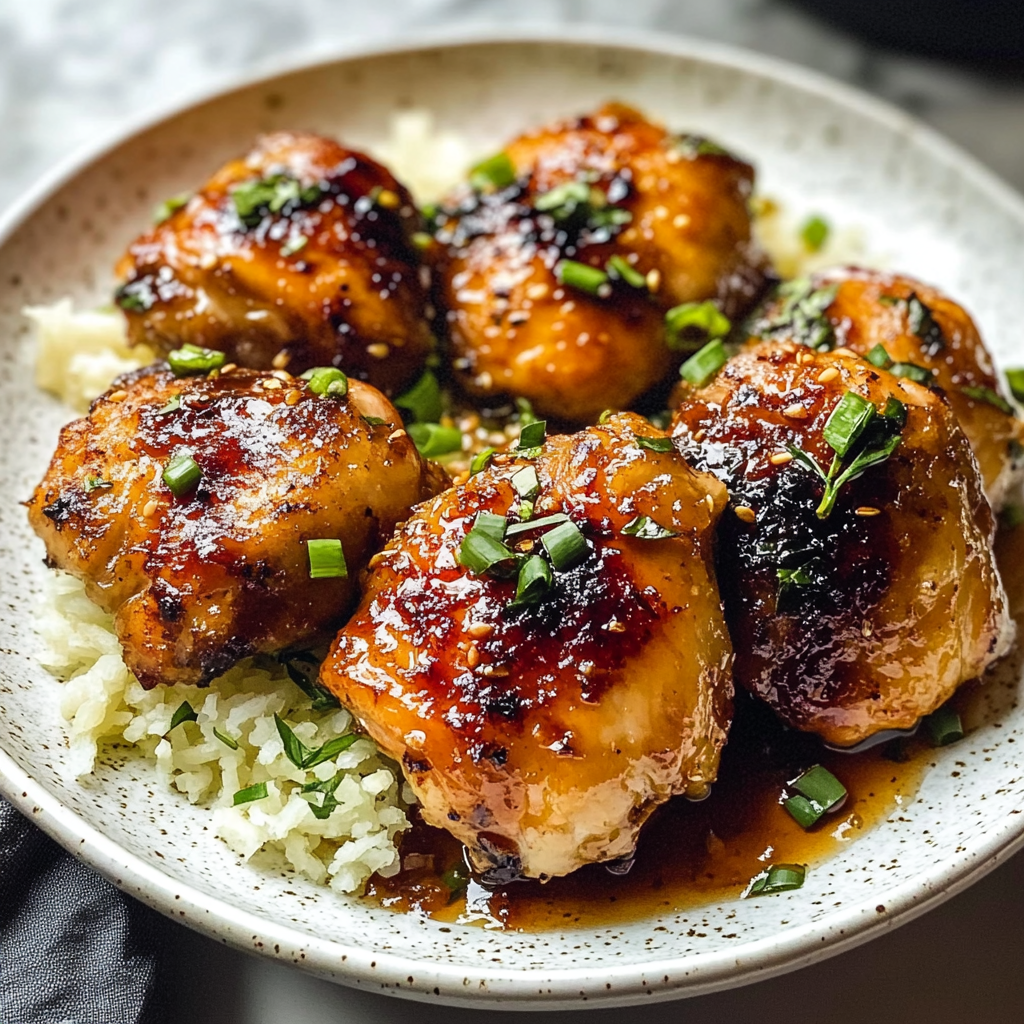 Honey Garlic Chicken Thighs 18 Honey Garlic Chicken Thighs