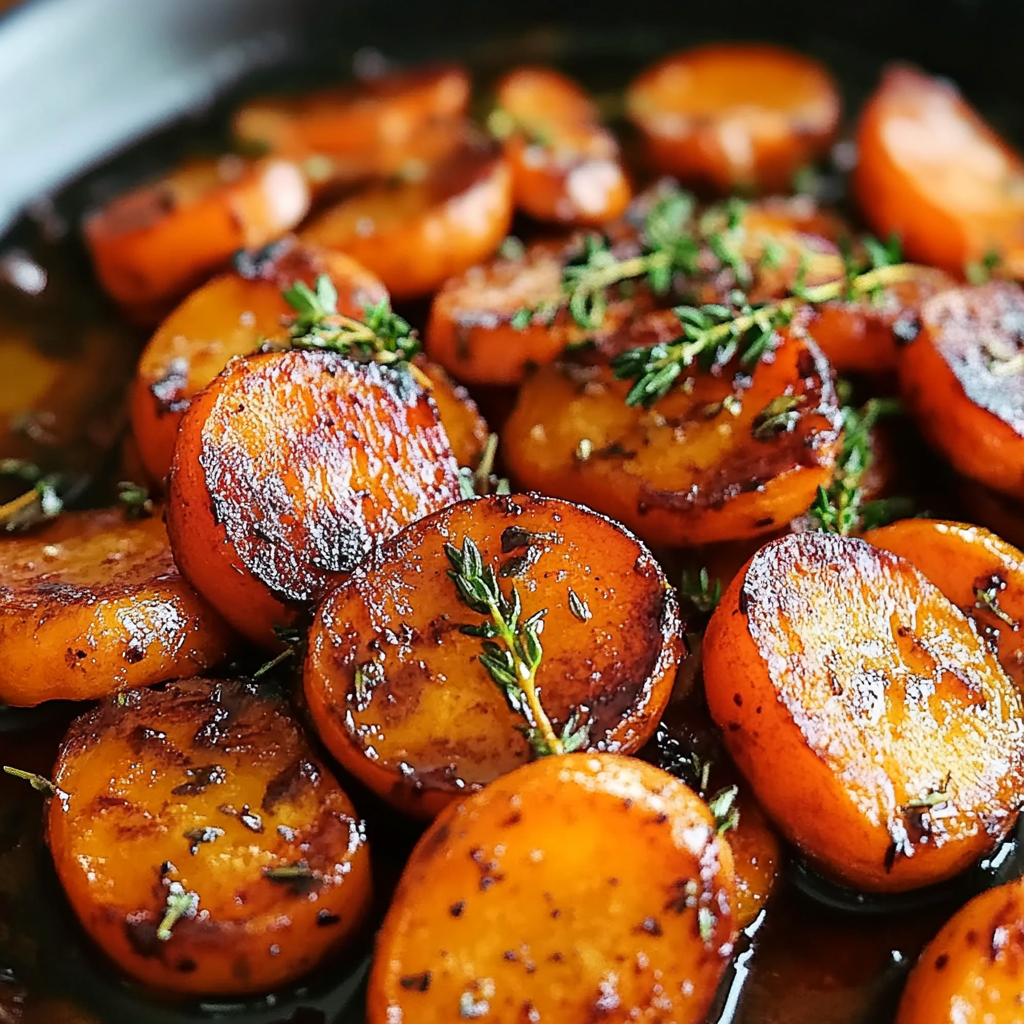 Honey Roasted Carrots with Thyme