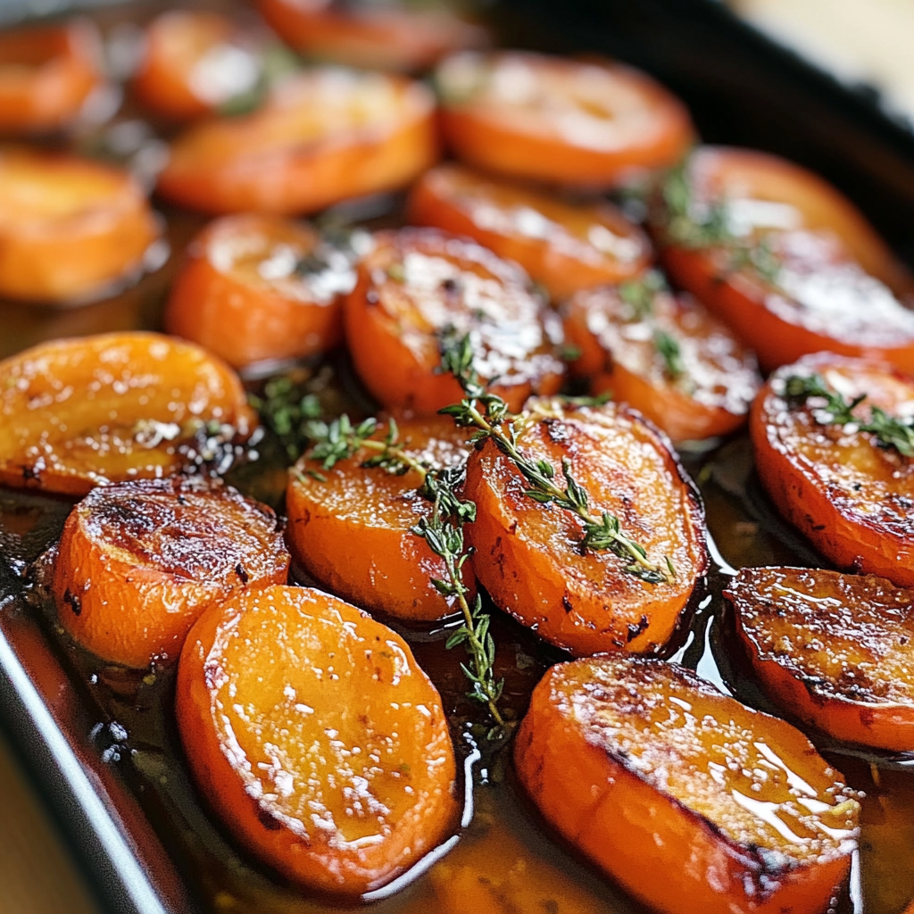 Honey Roasted Carrots with Thyme
