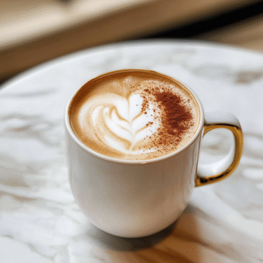 Hot Cinnamon Brown Sugar Latte 1