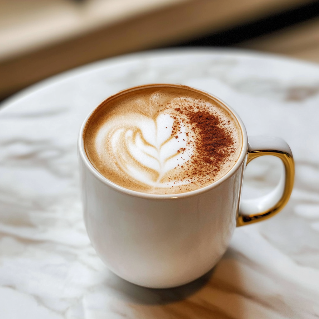 Hot Cinnamon Brown Sugar Latte 1