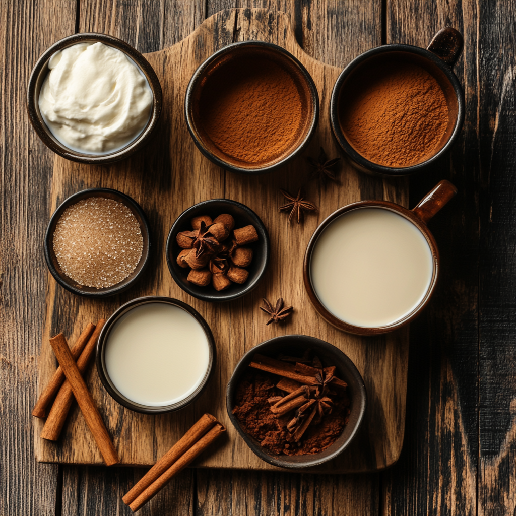 Hot Cinnamon Brown Sugar Latte 18 Hot Cinnamon Brown Sugar Latte ingredients