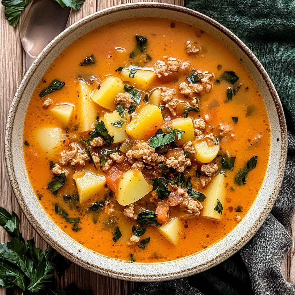 Italian Sausage and Potato Soup