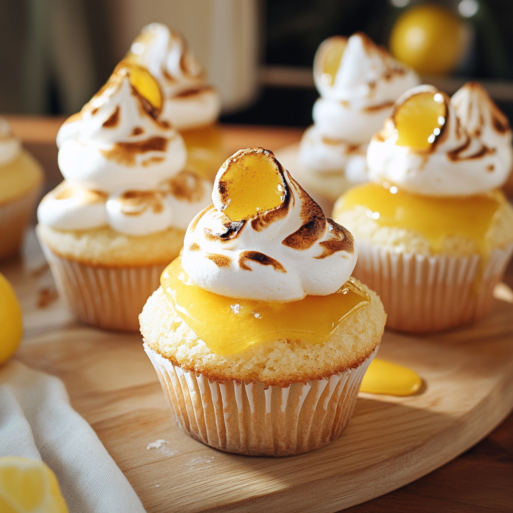 Lemon Meringue Cupcakes