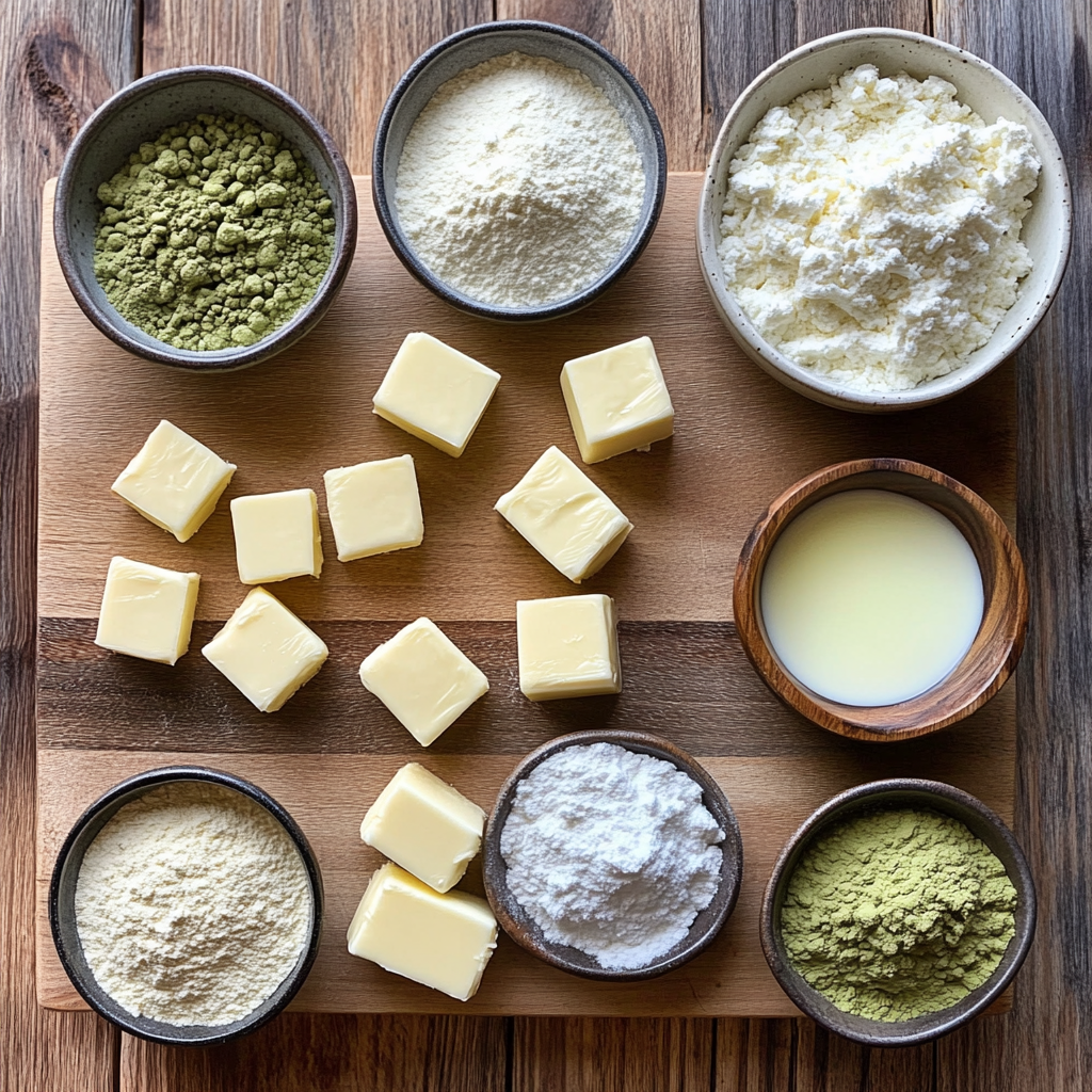 Matcha Scones 21 Matcha Scones ingredients