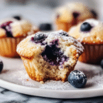 Mini Blueberry Muffins Made with Almond Flour 1