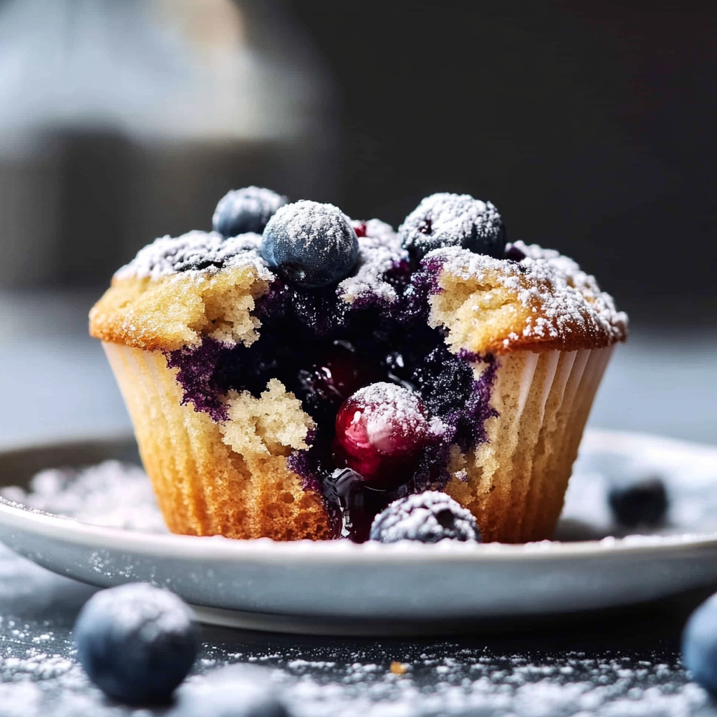Mini Blueberry Muffins (Made with Almond Flour)