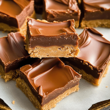 No Bake Chocolate Peanut Butter Bars 1