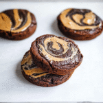 Peanut Butter Swirl Brownie Cookies 1