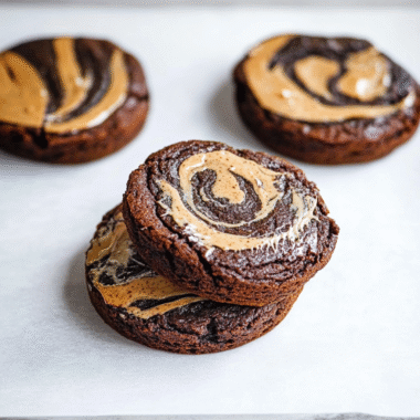 Peanut Butter Swirl Brownie Cookies 27 Peanut Butter Swirl Brownie Cookies 1