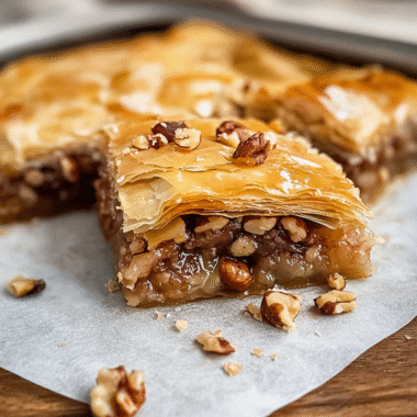 Pecan Pie Baklava 1