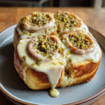 Pistachio Cream Cinnamon Rolls 1