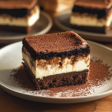 Tiramisu Brownies 1