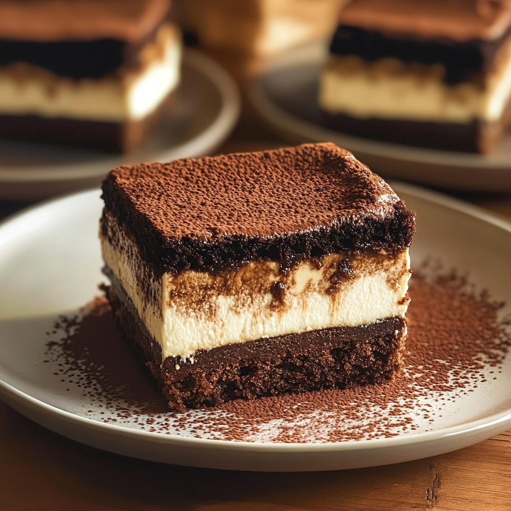 Tiramisu Brownies 1