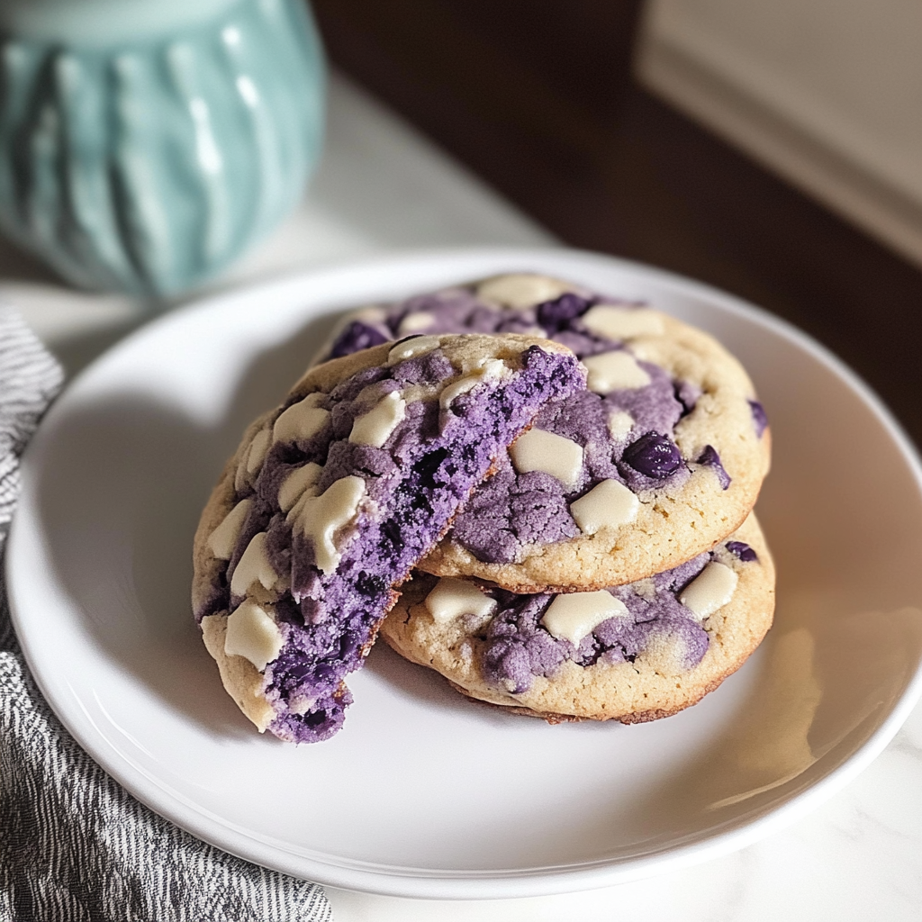 Ube Cookies 22 Ube Cookies