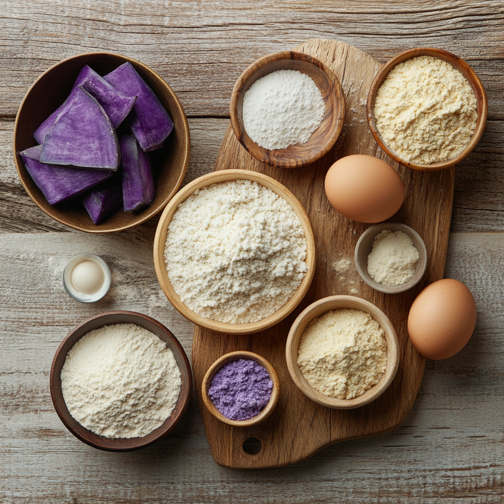 Ube Cookies 20 Ube Cookies ingredients