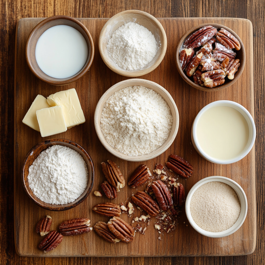 caramel pecan cinnamon rolls ingredients