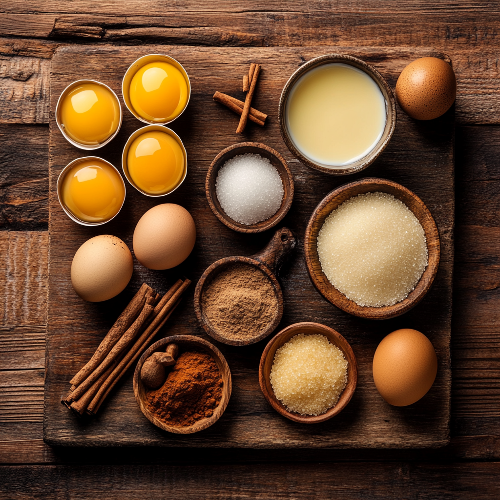 christmas Eggnog Crème Brûlée 20 christmas Eggnog Crème Brûlée ingredients