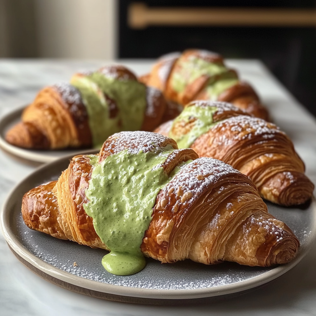 Matcha Croissants 23 va20107 Matcha Croissants. Amateur photo from Pinterest was tak 162521b1 80a9 4005 aa04 3e12d1f3c8ff