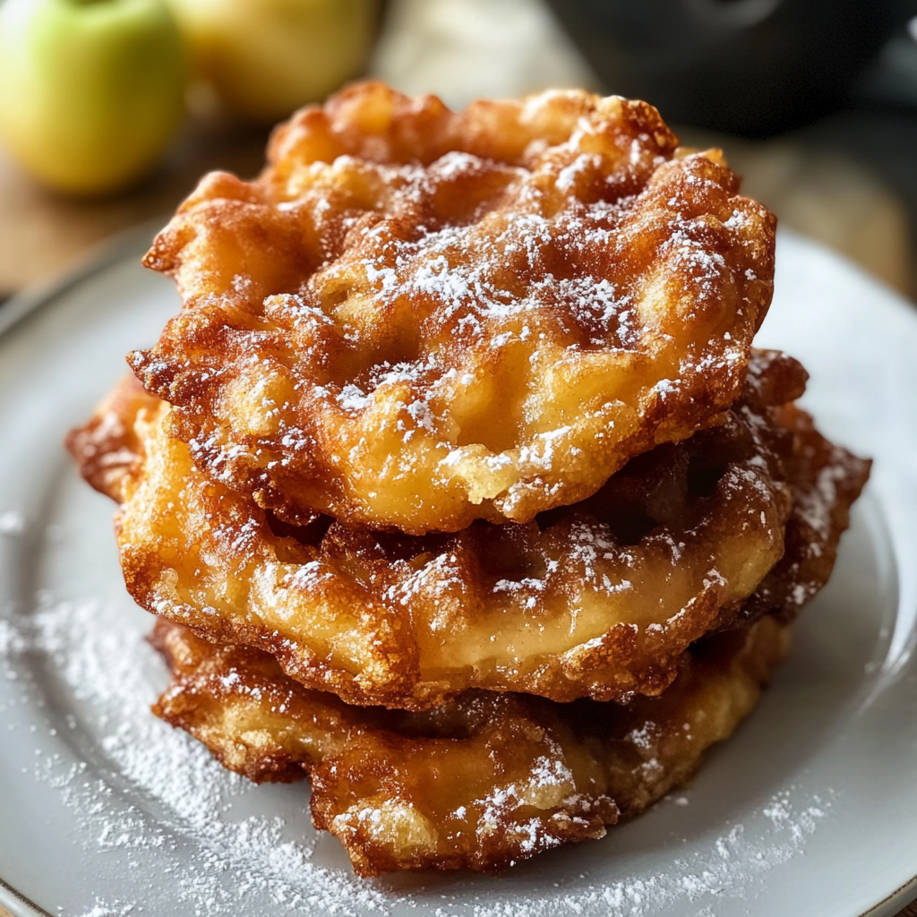 Air Fryer Apple Fritters