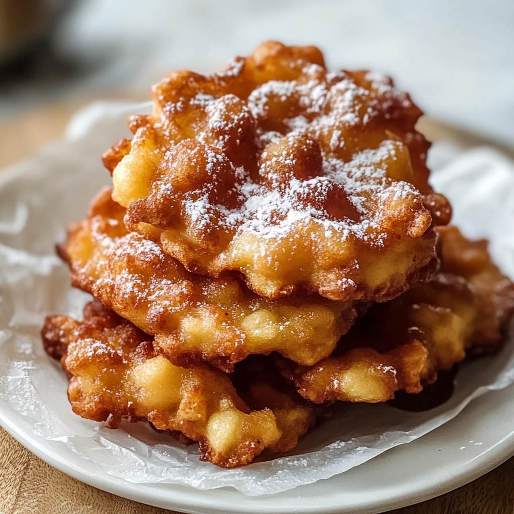 Air Fryer Apple Fritters