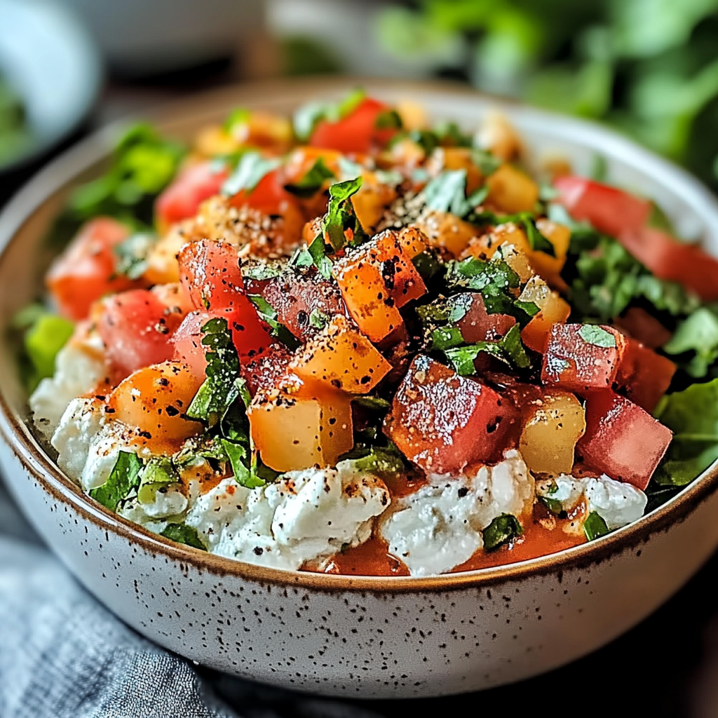 BLT Cottage Cheese Bowl 19 BLT Cottage Cheese Bowl