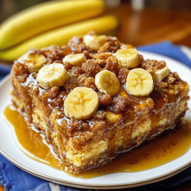 Banana French Toast Casserole 1