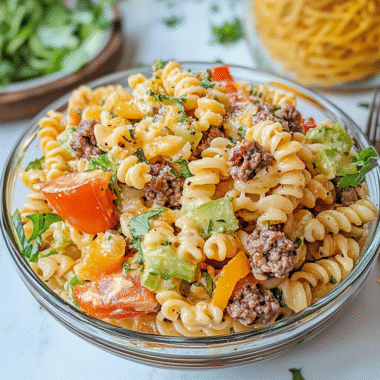 Big Mac Pasta Salad 1