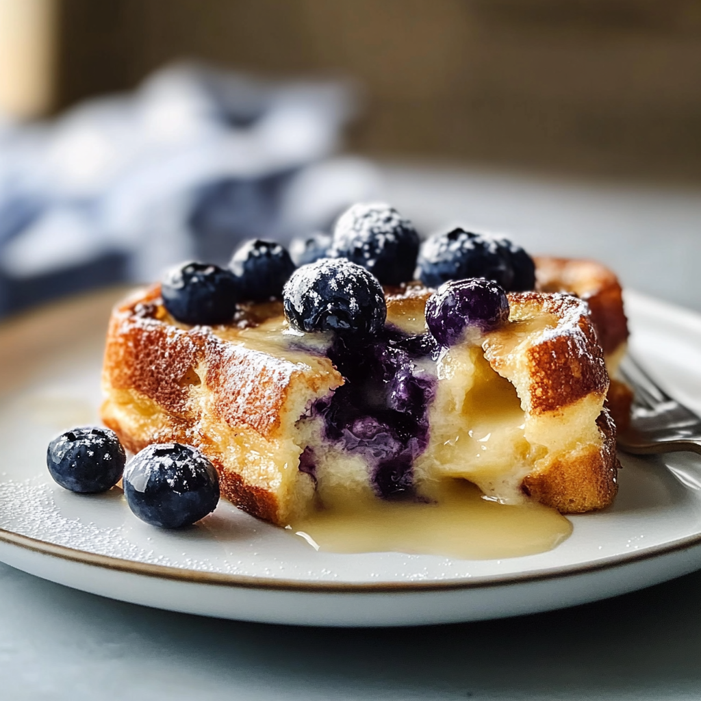 Blueberry Lemon French Toast Casserole 2