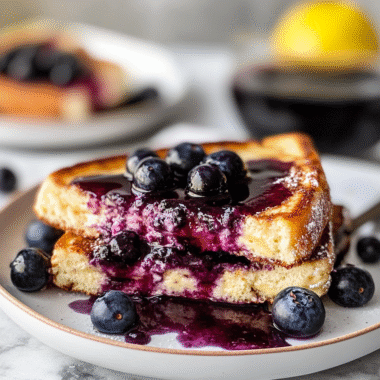 Blueberry Stuffed French Toast 1