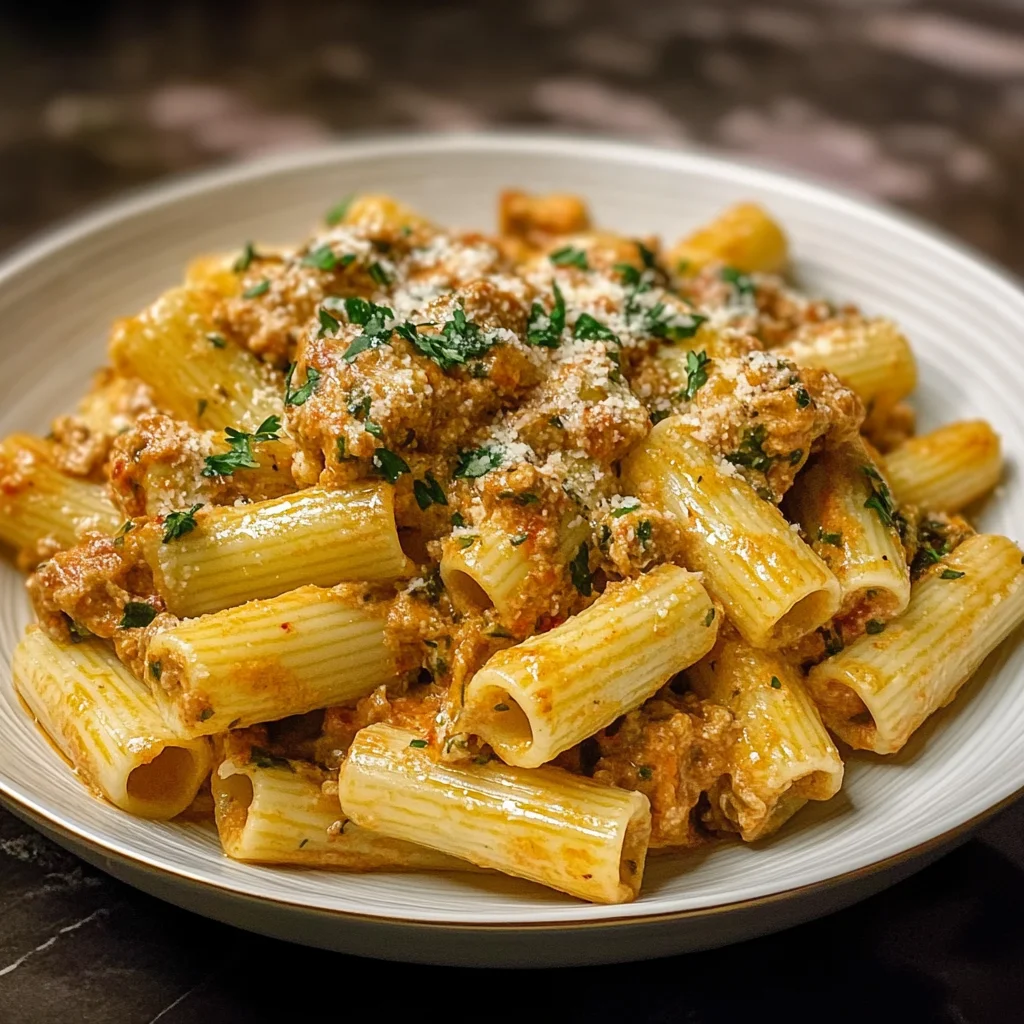 Boursin Cheese Rigatoni 1
