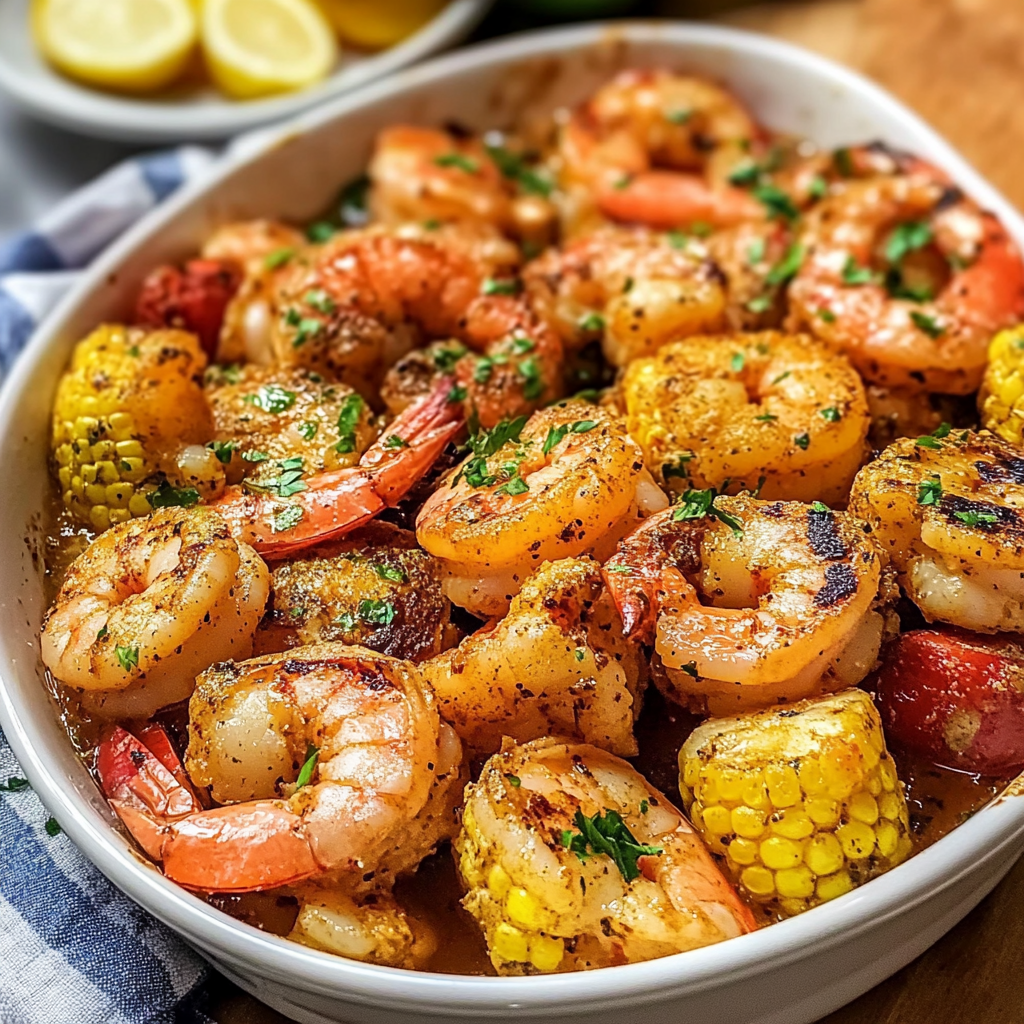 Cajun Oven Baked Shrimp Boil 1