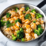 Cheesy Chicken Broccoli and Rice 1