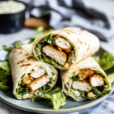 Chicken Caesar Wraps 1