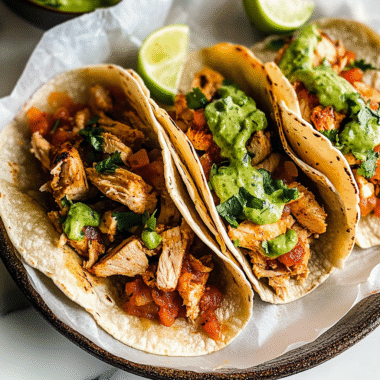 Chicken Tacos with Homemade Marinade 1