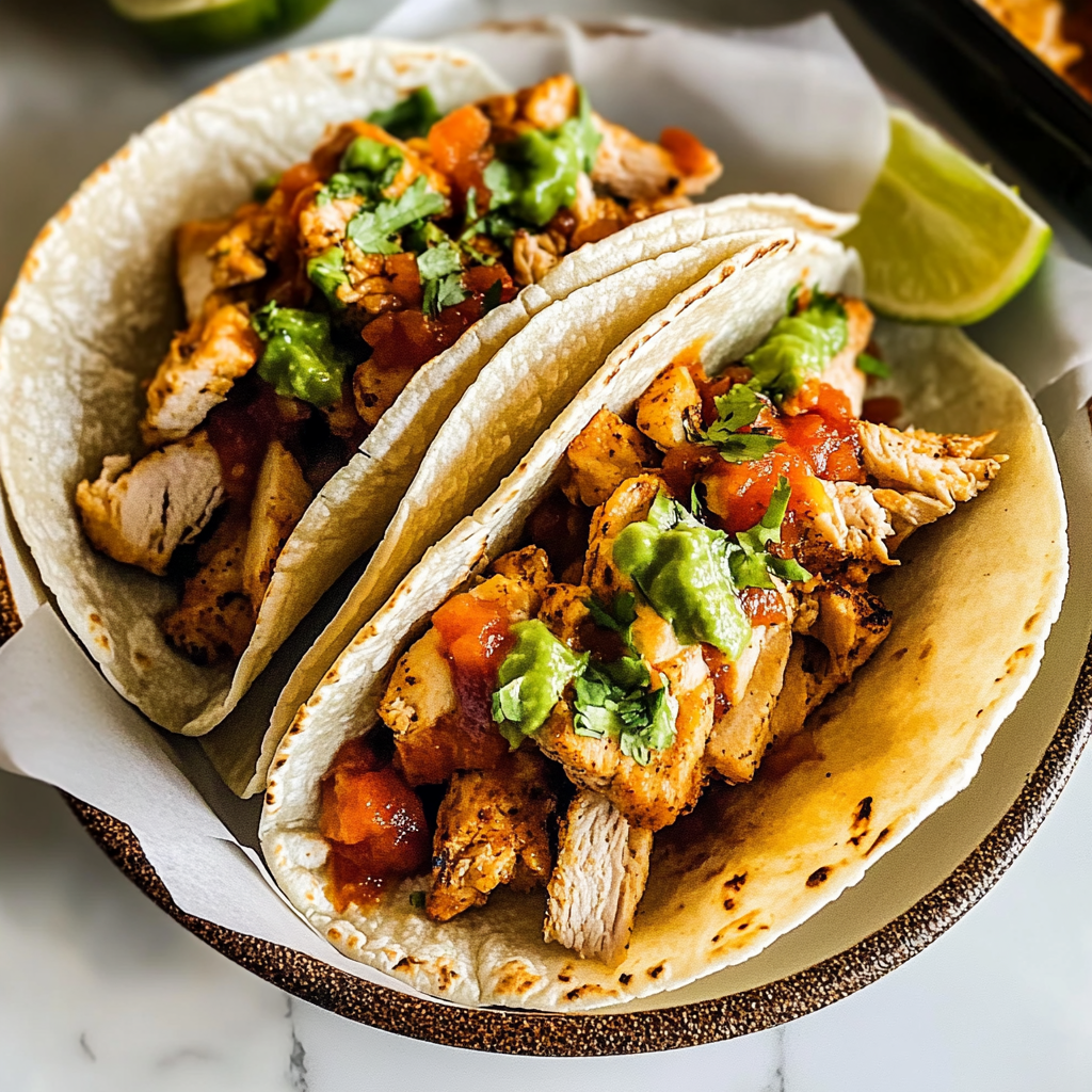 Chicken Tacos with Homemade Marinade 22 Chicken Tacos with Homemade Marinade